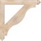 Ekena Millwork Funston Arts & Crafts Smooth Bracket, Douglas Fir, 3 1/2"W x 34"D x 34"H BKT04X34X34FST03SDF - alternate 4